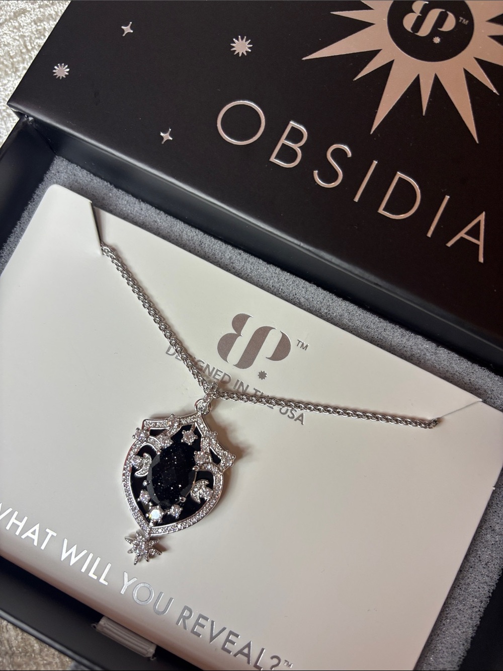 Obsidia The Cosmic Society Crest